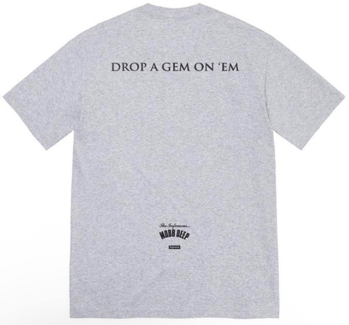 Supreme MOBB DEEP Gray Shirt