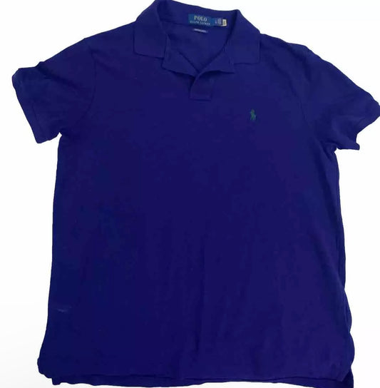 Ralph Lauren Polo Large Purple Shirt (PREOWNED)