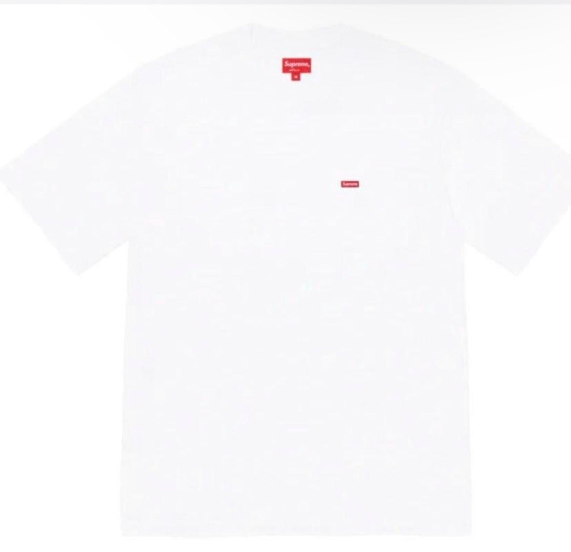 Supreme Small Box Logo White Top