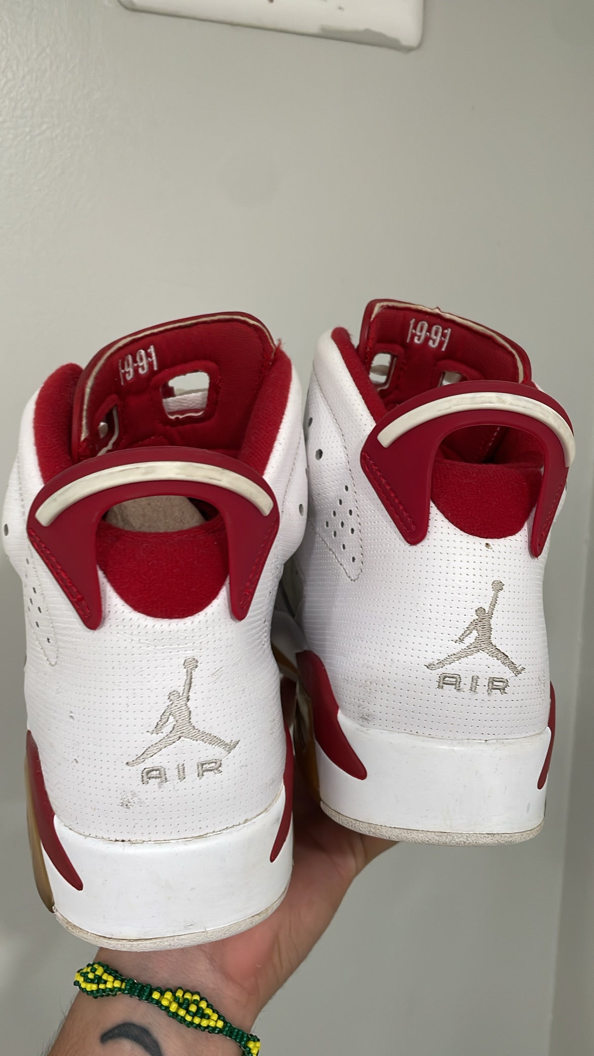 Air Jordan retro 6 alternate hare