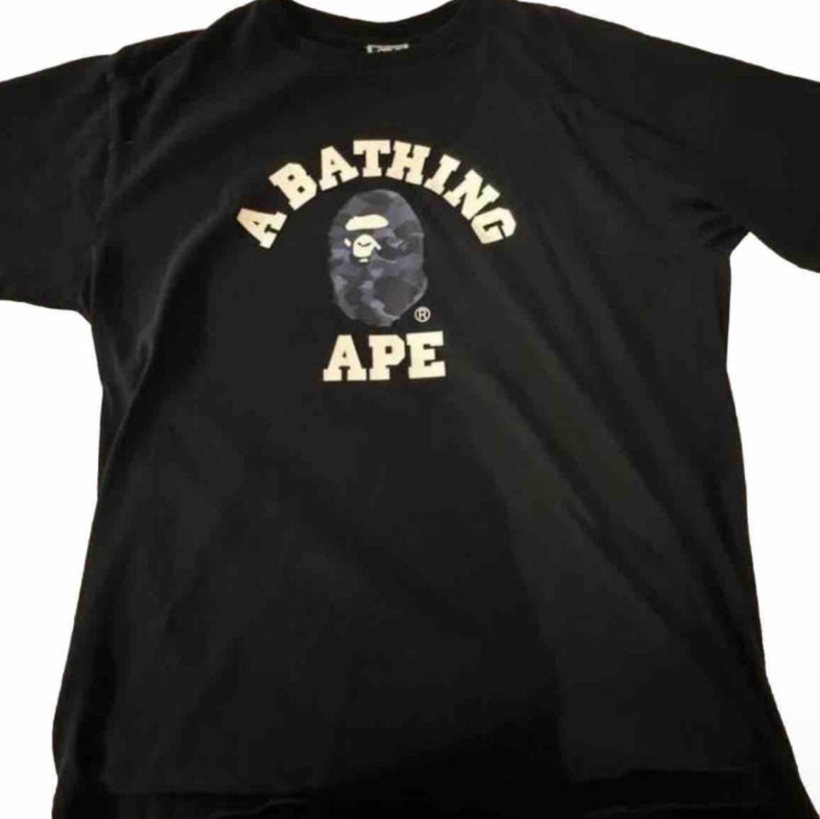 Bape Black Shirt 2XL (PREOWNED)